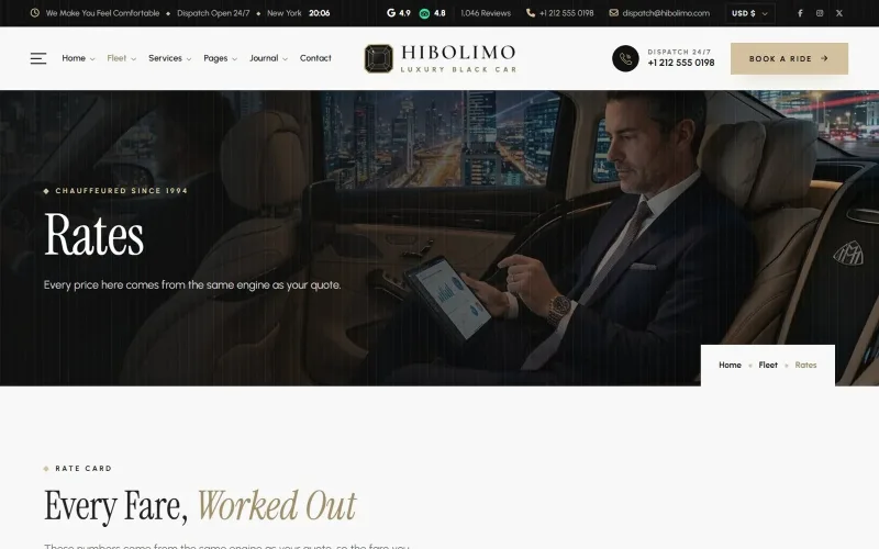 Folio Admin Dashboard screenshot 3