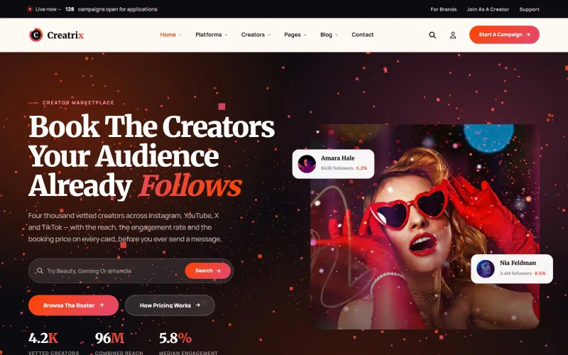 Solstice Blog Theme screenshot 1