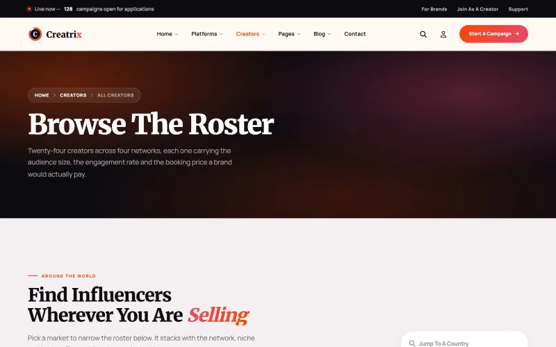 Solstice Blog Theme screenshot 2