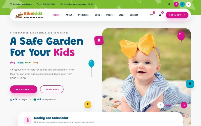 Vela Blog Theme screenshot 1