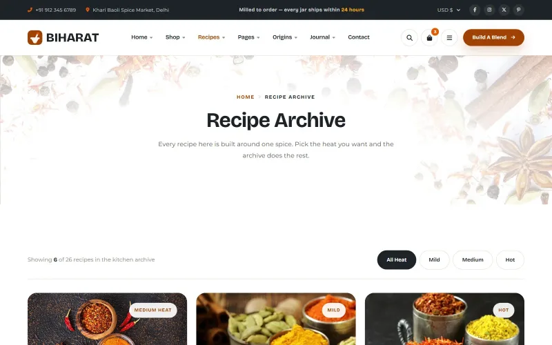 Quartz Restaurant Template screenshot 4